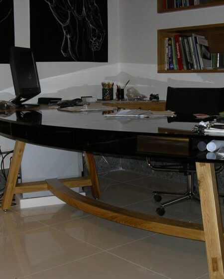 Scrivania Legno Plex